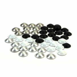 Insulation dome caps