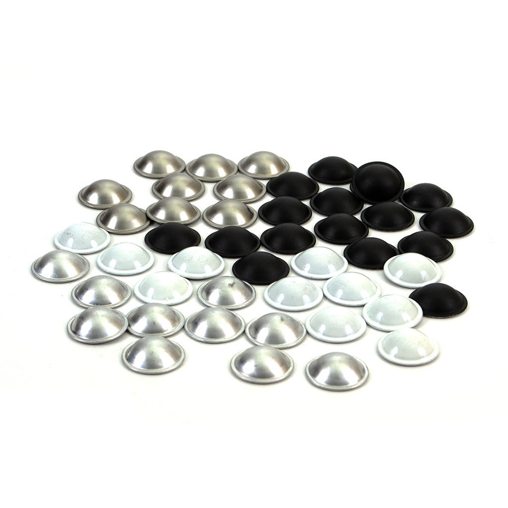 Insulation dome caps